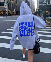 Heartbreak Club Heather Gray Hoodie