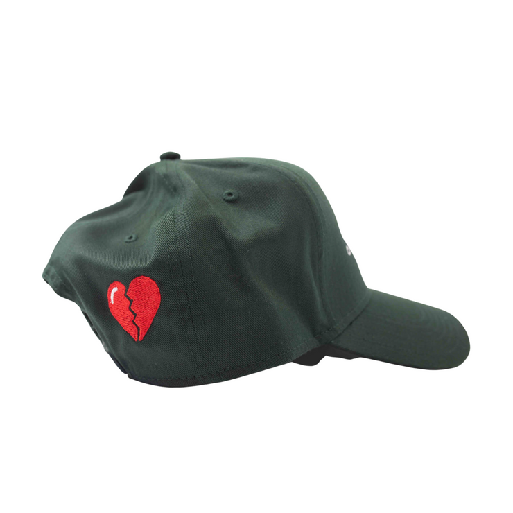HEARTBREAK CLUB GREEN CAP