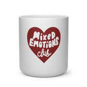 Mixed Emotions Heart Shape Mug
