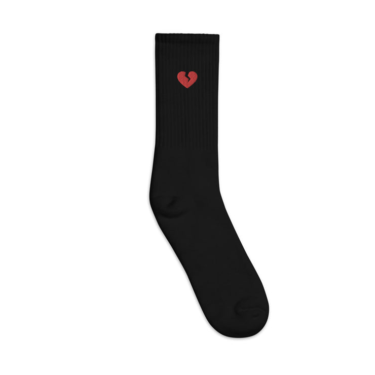 Heartbreak Plush Socks Atomic Emotions
