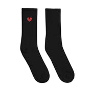 Heartbreak Plush Socks Atomic Emotions