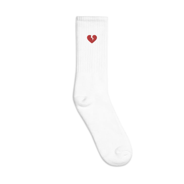 Heartbreak Plush Socks Atomic Emotions