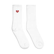Heartbreak Plush Socks Atomic Emotions