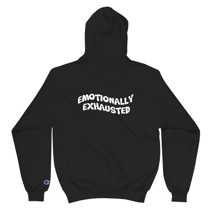 Emotionally Exhausted Logo Hoodie Atomic Emotions