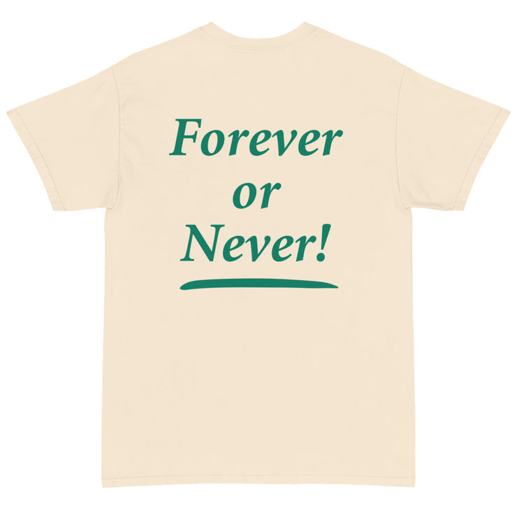 Forever or Never Cream Shirt Atomic Emotions