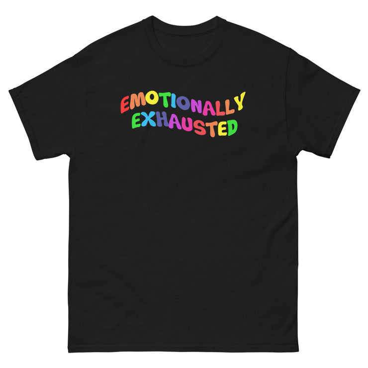 Emotionally Exhausted Logo Tee Atomic Emotions