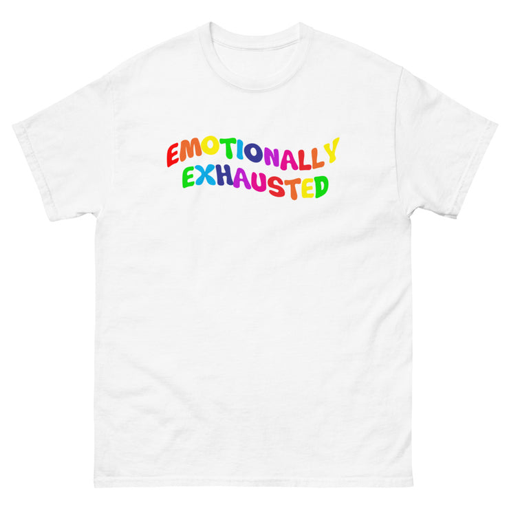 Emotionally Exhausted Logo Tee Atomic Emotions