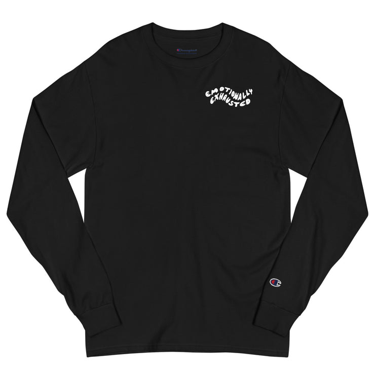 E.E. Signature Champion Long Sleeve Shirt Atomic Emotions