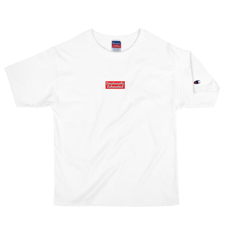 Emotionally Exhausted Box Logo Tee Atomic Emotions