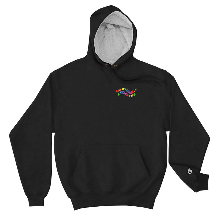 Emotionally Exhausted Psychedelic Hoodie Atomic Emotions