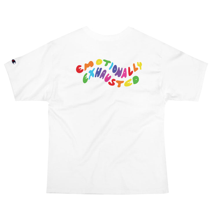 Emotionally Exhausted Psychedelic Champion Tee Atomic Emotions