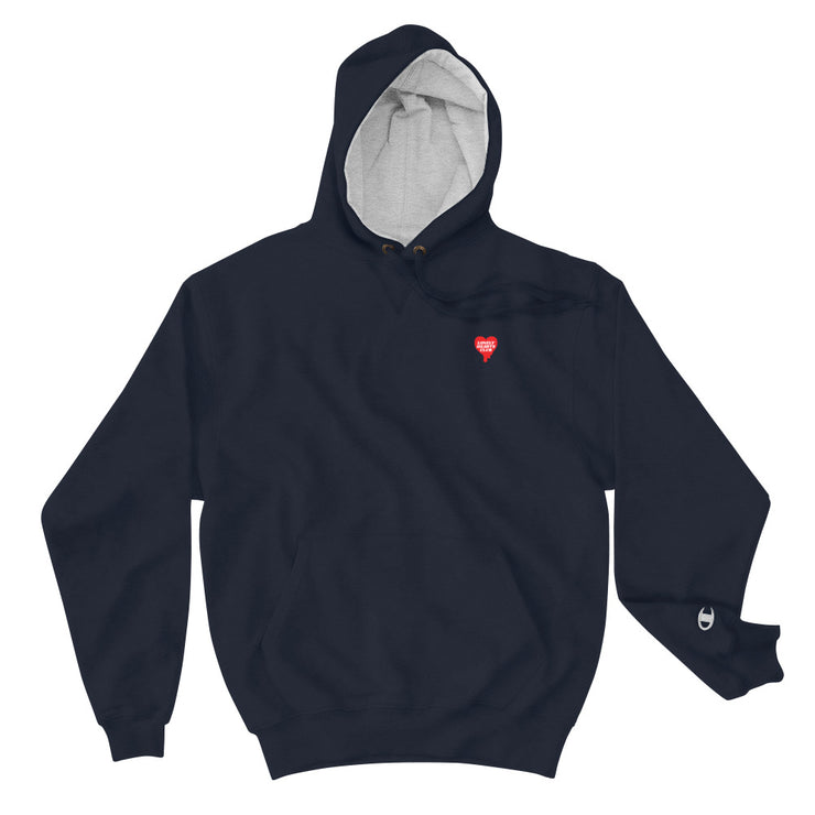 Lonely Hearts Club Navy Champion Hoodie Atomic Emotions