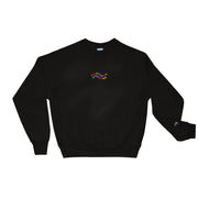 E.E. Embroidered Champion Sweatshirt Atomic Emotions