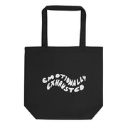 Emotionally Exhausted Eco Tote Bag Atomic Emotions