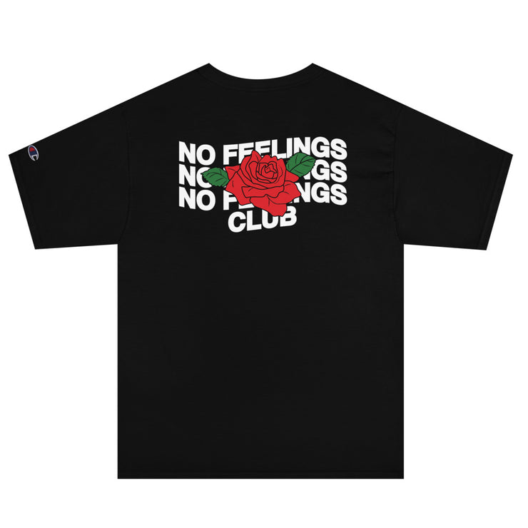 No Feelings Club Black Tee Atomic Emotions