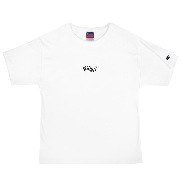 Emotionally Exhausted Champion T-Shirt Atomic Emotions