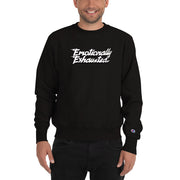 Emotionally Exhausted Champion Sweatshirt Atomic Emotions