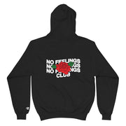 No More You Black Champion Hoodie Atomic Emotions