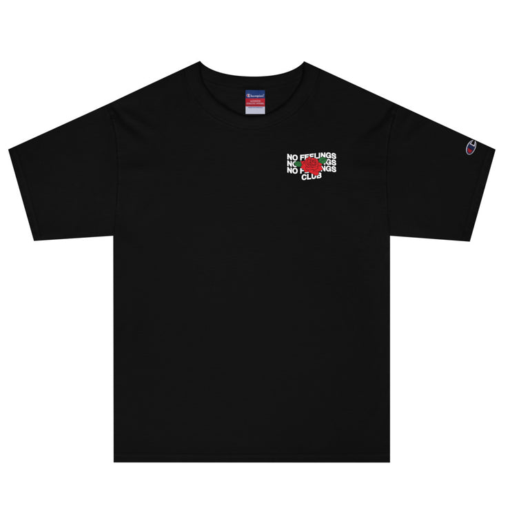 No Feelings Club Black Tee Atomic Emotions