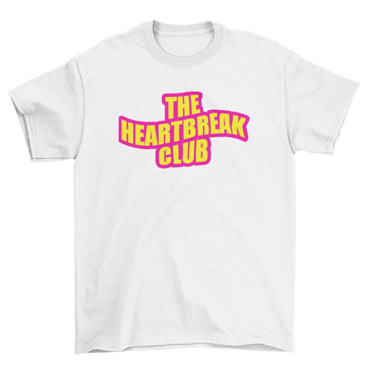Heartbreak Club White T-Shirt Atomic Emotions