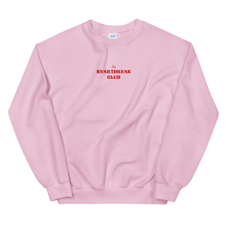 Heartbreak Club Pink Sweatshirt Atomic Emotions