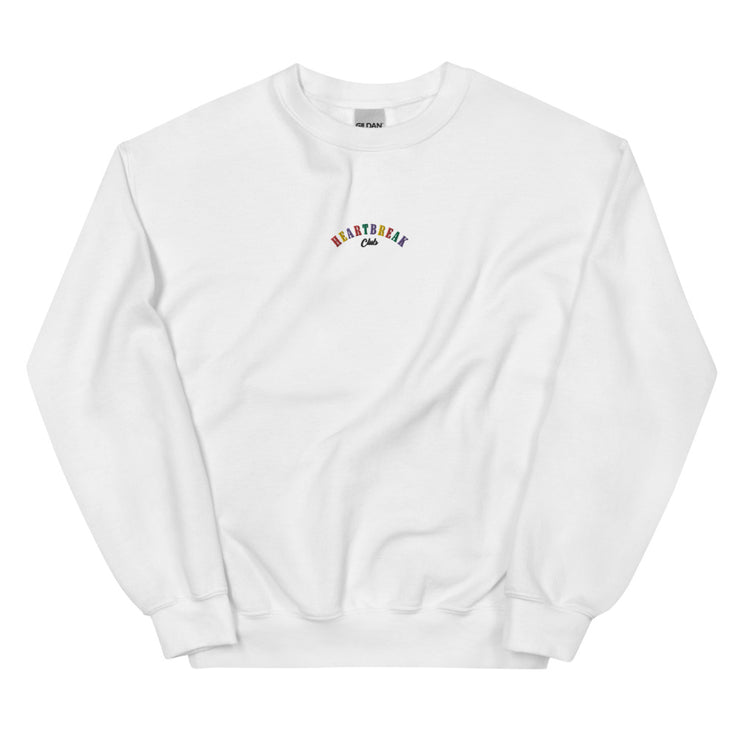 Heartbreak Club Embroidered Sweatshirt Atomic Emotions