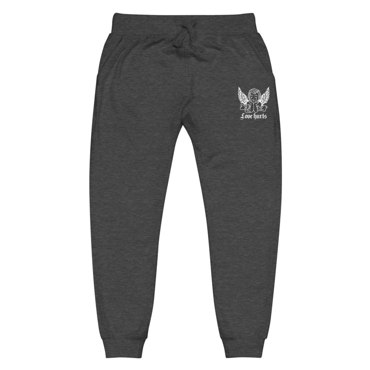 Love Hurts Grey Sweatpants Atomic Emotions